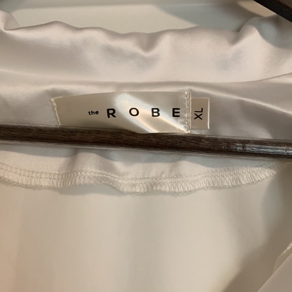 Pure White Bridal Silk Pajamas with Feathers as Sleeves - Picture 3 of 11